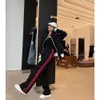 Designer Celina Triomphe New CEL Home Internet Celebrity Same Style Men's and Women's Leisure Versatile Fashion Black and Red Sports Set Casual Coat