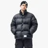 Original WTAPS Verdickte Jacken Stehkragen Jacke LOGO Casual Barrel Funktionelle Arbeitskleidung Jacke