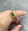 Une bague de marque de luxe DITA diamants plaqué or 18 carats TOP qualité design cadeau exquis reproductions officielles bijoux plus haut compteur3513699