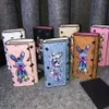 Korean fashion 3D cartoon rabbit printed wallet high quality key case m pickup cases284n