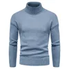 Men's Sweaters Autumn Foreign Trade Sweater Cross-border High-necked Fashion Long-sleeved Undergarment High Quality