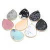 Pendant Necklaces Natural Gemstone Pendants Gold Plated Labradorite Amazonite For Trendy Jewelry Making Diy Women Necklace Earrings Gifts