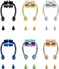 magnetic septum nose ring fake septum piercing horseshoe stainless steel nonpiercing clip on nose rings whole5065533