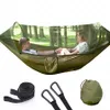 Portaledges Anti Outdoor Camping Hammock with Mosquito Net Pop Survival Equipmes Supplies Shelters Travel Garden Sets Portable 231212