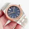 Mens Watch Designer Luxury Automatic Movement Watch Rose Gold Size 42mm 904L Rostfritt stål Rem Högkvalitativ Material Watch