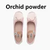 Luxury Mu Paris Ballet Projektanta mody Profesjonalne buty taneczne satynowe baleriny MM platforma Bowknot płytkie usta pojedyncze butowe sandały dla kobiet 35-40