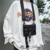 Sac de taille fonctionnel tactique multi-poches Techwear pochette de téléphone décontractée en plein air course Hip Hop poitrine plate-forme ceinture sacs Streetwear 220271z