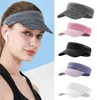 Chapeaux à large bord Mode d'été Pare-soleil Chapeau Femmes Hommes Casquette de sport Séchage rapide Golf Tennis Léger Tie Dye Rollup Portable Beach8741868