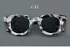 Solglasögon Fashionabla retro stor ram UV400 Polariserad lämplig för män och kvinnors acetat mörkgröna anti reflekterande glasögon