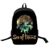 Sac à dos Sea Of Thieves 16 pouces, sacs d'école pour étudiants, sac à livres imprimé, imperméable, pour adolescents, garçons et filles, 199h