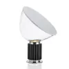 Italy Designer Radar Table Lamps for Bedroom Bedside Lamp Modern Living Room el Aluminum Stand Glass Shade Study Desk Lamp228v