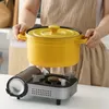 スープストックポット3Lセラミックソースパン調理器具クラシックカラフルなエナメルキャセロールダッチオーブンノンスティックパンキッチンクッキングダイニングホーム231213