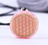 Flower of Life Orgone Pendant Generator Energy Accumulator EMF Protection Reiki Charged Orgonite Pendants1695708