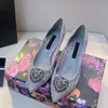 Ubierz eleganckie designerskie buty patentowe skórzane palce u stóp śliski elastyczne sningback pasek luksusowe obuwie kobiety wysokie obcasy imprezowe ślub