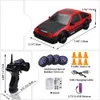 ElectricRC Car 2.4G Drift RC CAR 4WD High Speed ​​RC Drift Car Toy Remote Control GTR Model AE86 Vehicle Car RC Vehicle Toy for Children Gifts 231212