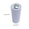 Interior Accessories P9JC Car Trash Can With Lid Mini Auto Dustbin Garbage Organizers Plastic Bag Truck Container Bin