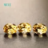 Natural yellow citrine loose gemstone in oval 7mm 9mm middle color good fire used for jewelry design H1015250u