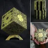 Dekorativa föremål Figurer Hellraiser Cube Lock Box Magical Lock Box Puzzle Brain Teasers Game Toys Gift For Adults Children 231212