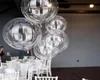 5pcs 10 18 24 36inch Lumineux Transparent Bobo bulle Balons Mariage de Noël Mariage de Noël décor anniversaire décor d'hélium Ballons31034791094