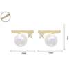2023 Luxur Designer Pearl Necklace Earrings Set Wedding Statement smycken Pearl Pendant Halsband Ear Rings uppsättningar 2 i 1 Womens smycken födelsedag julklapp