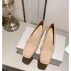 Casual Shoes Luxury Designer Women's Shoes Jimmmys Chooos Network randiga gummisolar Elegant trend Single Shoes Retro Preppy Small Leather Shoes