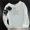 Damen-T-Shirts, 2023, Sommer, leicht transparenter Stil, vielseitiges Unterhemd, leichtes Sonnenschutz-Langarm-Spicy-Girl-T-Shirt