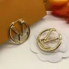 2023 Stud de luxe Big Gold Hoop Boucle d'oreille Designer Boucles d'oreilles pour femmes Orrous Girls Ear Studs Set Designer Bijoux Boucle d'oreille Saint Valentin Cadeau Engagement pour la mariée