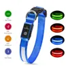 Dog Training Obedience MASBRILL Collar Luminous Pet Supplies Waterpoof Safety Collars dropship 231212