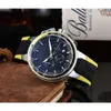 Heuerly Watch Designer Watches Men's luxury top quality watches Quratz Watch Luxury Tachymeter Men's Leisure Rubber Belt Quartz 6-Pin Running Second luxury watches