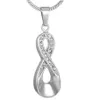 Mode-sieraden ketting roestvrij staal kan de eeuwige liefde as crematie sieraden pot as hanger ketting9358929