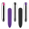 Vibratorin weiblicher elektrischer Vibrator mit Frequenz stark Schwingung USB -Stift Ladekugel Kopfmassagebaste Frauen Masturbation Tool 231129