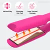 Hair Straighteners Infrared Hair Straightener Curler Plate Fast Heating Flat Iron 230 / 450°F Professional Salon Styling Tool 110V-240V 231211