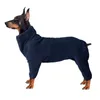 Vestuário para cães outono e inverno parkas suéter acolchoado médio grande roupas de quatro pernas frio quente