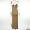 Casual Dresses Women's Dress Sexy Hollow-out Camisole Side Split Bodycon Women