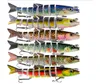 6 ألوان 125 سم 215G ABS صيد السمك لسمك السلمون المرقط متعدد المسبحة البطيئة إغراء السباحة البطيئة في المياه العذبة Saltwat2753731