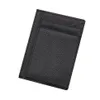 Gubintu Genuine Leather Men Men Slim Front Card Case Credit Super Thin Thin Card Card Trave Wallet Tarjetero Hombre303C