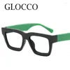 Sunglasses Colorful Square Frame Anti Blue Light Reading Glasses Fashion Retro Men Women Brand Designer Optical Eyewear Presbyopia