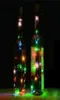 10 LED 8 LED Solar Wine Bottle Stopper Copper Glow Party Supplies Cork Shaped String Light LED Night Fairy Light7243167