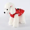 Dog Apparel Christmas Vest Winter Warm Clothes Santa Claus Pattern Suit For Outdoor ( Red Size )