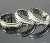 100 stukslot MIX Maat 5MM Breed Metalen Kleur Spin Spinning Arc Koper Transport Ring Ringen Band Ringen5083526