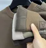 Męska bielizna termiczna High End Luksusowa marka moda drukowana okrągła szyja Sweter Mężczyźni 2023 Zima trend zimowy koreański darem zagęszczony dzianin 231213