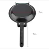 Pans Double Side Frying Pan Green Nonstick Flip With Ceramic Coating Pancake Maker For Household Kitchen Cookware 231213