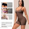 GUUDIA Body modellante con apertura sul cavallo Body modellante Tuta modellante per il corpo Comprimi modellante per il controllo della pancia Spandex Forma elastica Senza cuciture Liscio 231212