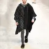 Felpe con cappuccio da uomo 2023 Abbigliamento Mantello e scialle Pullover Mantello Cappotto di stoffa di lana Felpa Marea