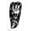 Makeup Arm New Half Tattoo Sticker Set with Dark Realistic Waterproof Stickers