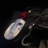 Ожерелья с подвесками, ужасающее преувеличенное трехмерное ожерелье с маской и щитом