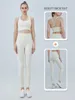 Yoga Outfit 2 Piece Clothe 's Tracksuit Athletic Wear Pilates Fitness Suit Gym Workout Push Up Sports Bra Leggings 231212