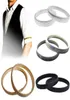 Женский браслет, противоскользящая металлическая рубашка, держатель с длинным рукавом, эластичная подвязка, весенний браслет, эластичное кольцо, мужское кольцо039s, обруч-манжета9174941