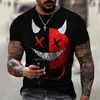 Männer T Shirts 2023 Sommer XOXO Muster Drucken Lässige Mode T-shirt Rundhals Lose Übergroßen Streetwear Männer/Frauen marke Kleidung