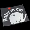 Auto Electronics Funny Car styling 3D Cartoon Stickers Baby In Car Warning Car-Sticker Baby on Board Car Accessories High Quality